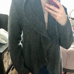 Thick cardigan